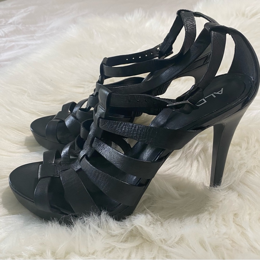 👠Sexy Aldo Black Platform Heels